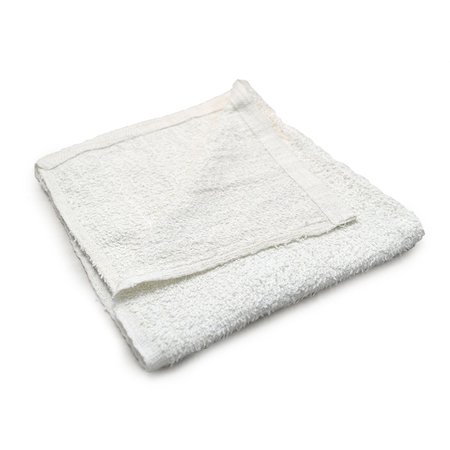 R & R TEXTILE Terry Cleaning Towels 16" x 19", White, 4320PK Z51749